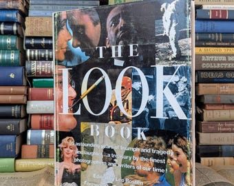 Libro de fotoperiodismo vintage: The Look Book, primera edición de 1979