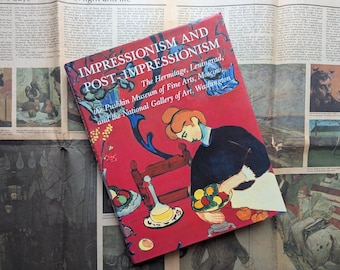 Impressionism and Post-Impressionism 1986 Vintage Art Book Modern Art History Survey