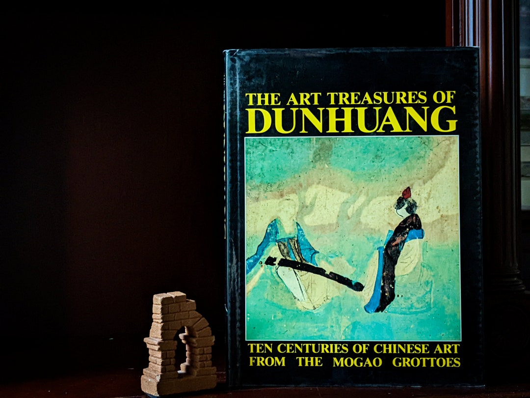 The Art Treasures of Dunhuang 1981 Vintage Art Book Chinese Art Asian