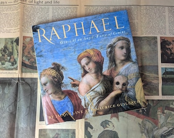 Raphael: Grace of an Angel, Force of Genius 1989 Vintage Art Book Rare
