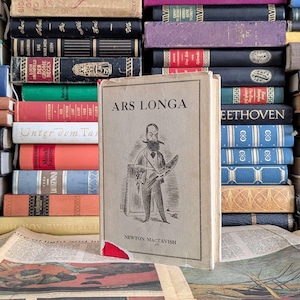 ARS LONGA - Vintage Art Book - 1938 - Memoirs - Famous Artists - Canadian Art - Canadian Artists - Rare Book - Art History Book
