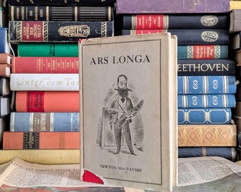 Vintage Canadian Art Book: ARS LONGA, 1938 Memoirs