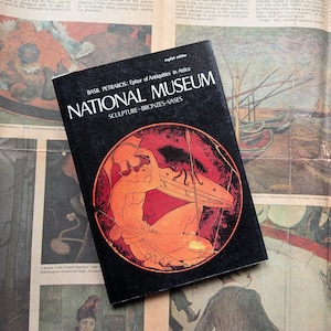 National Museum: Sculpture, Bronzes, Vases 1981 Vintage Greek Art & Archaeology Book