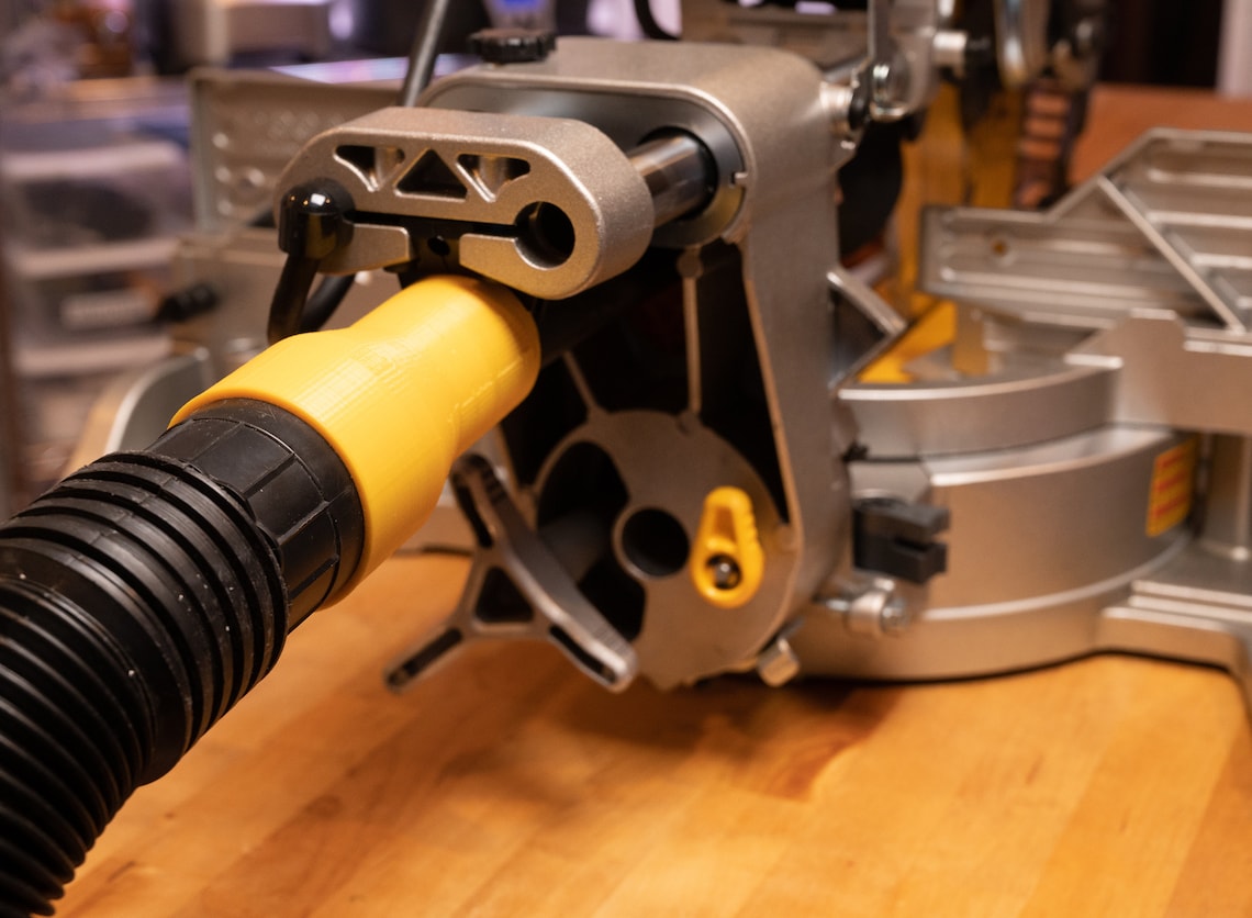 Dewalt Sliding Miter Saw DWS780 / DWS779 Dust Port Vacuum Adapter Etsy
