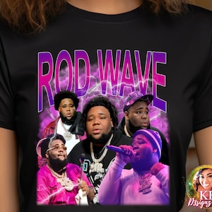 ROD WAVE T Shirt Design, Rod Wave Nostalgia 2023 Rap Music, Retro Tour Nostalgia 2023, Rod Wave 2023 Concert, Rod Wave DTF Transfer
