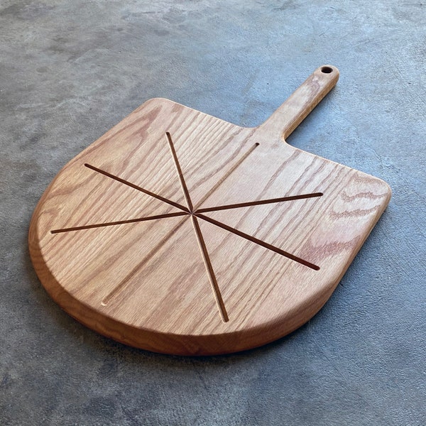 Modern Hardwood Pizza Peel | Serving Tray | Cutting Board | Housewarming Gift | Valentines Day Gift