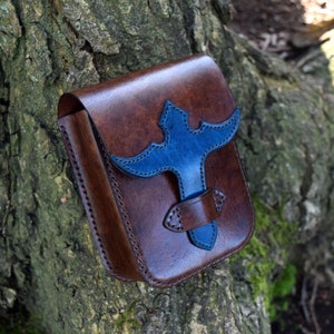 Handmade Leather Belt Pouch of Possibilities LARP