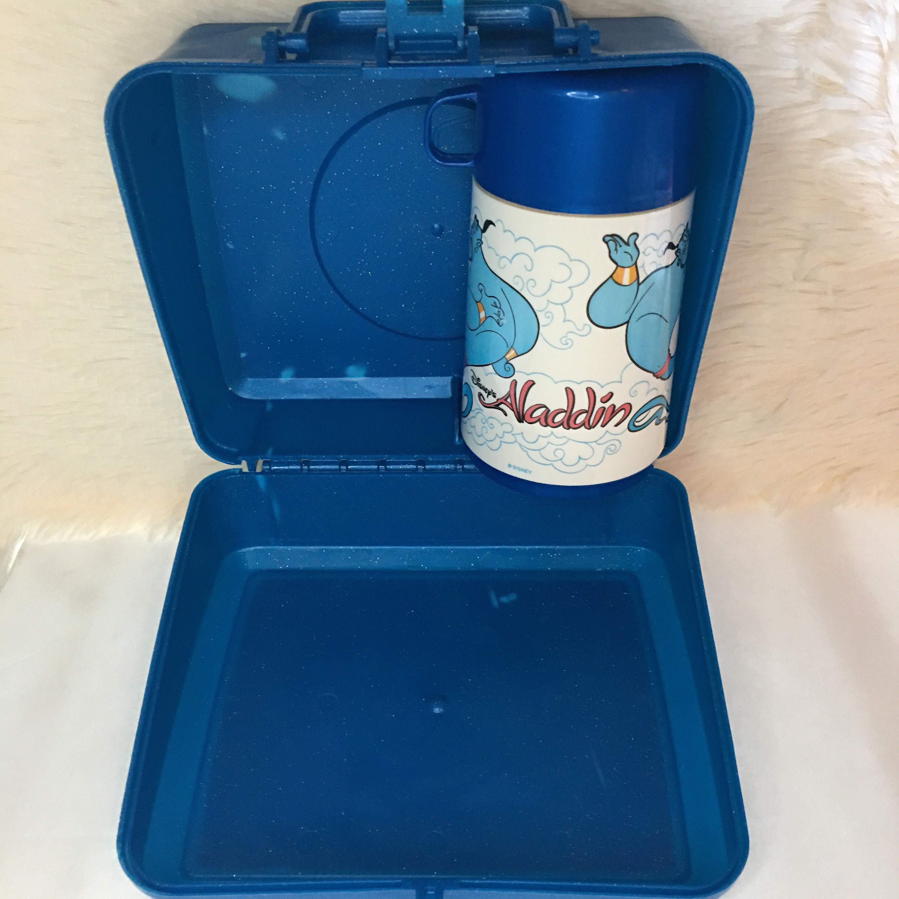 1992 Disneys Aladdin Lunch Box with Thermos Etsy