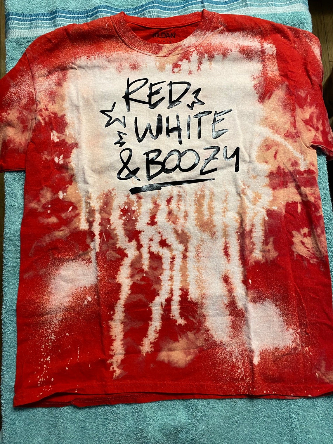 bleached fourth of july shirts