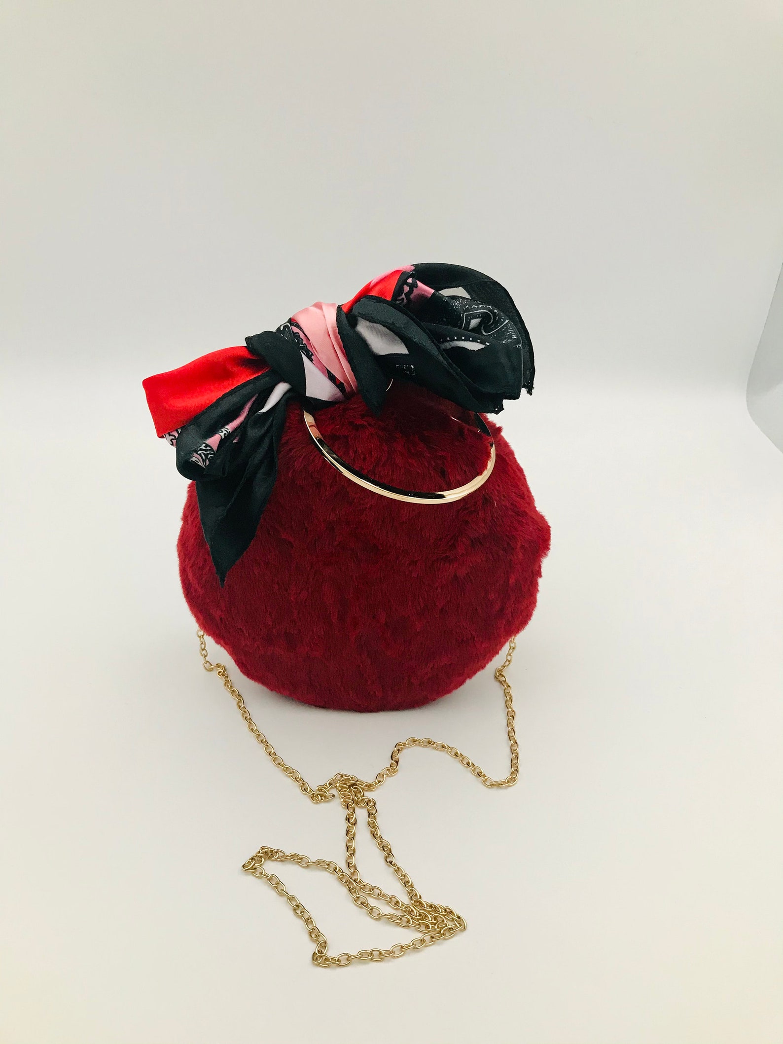 scarf and bag set