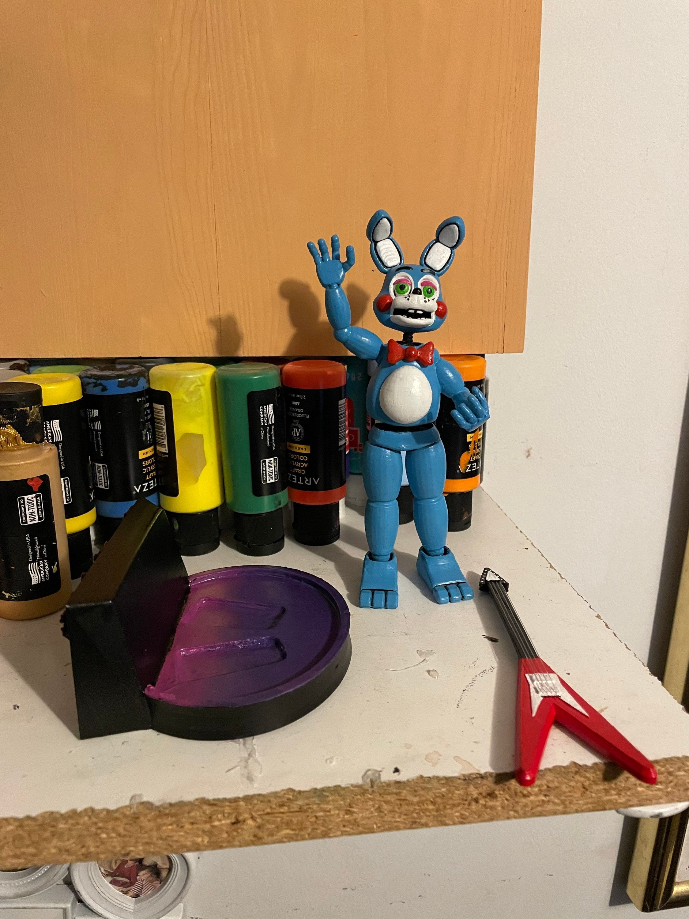 Five Nights at Freddys toy Bonnie Horror Game Art Sculpture