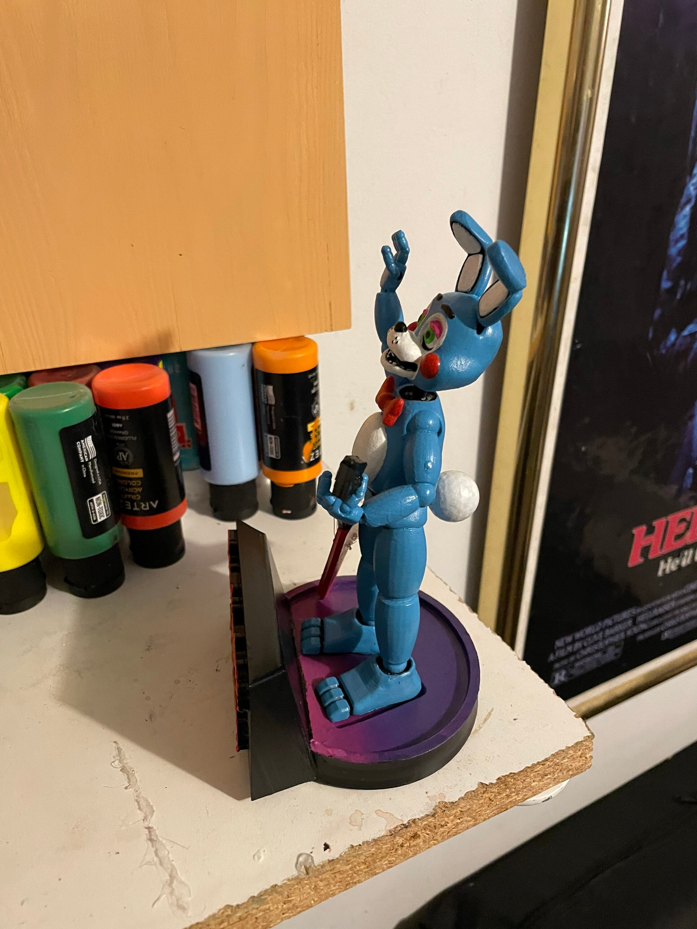 Five Nights at Freddys toy Bonnie Horror Game Art Sculpture