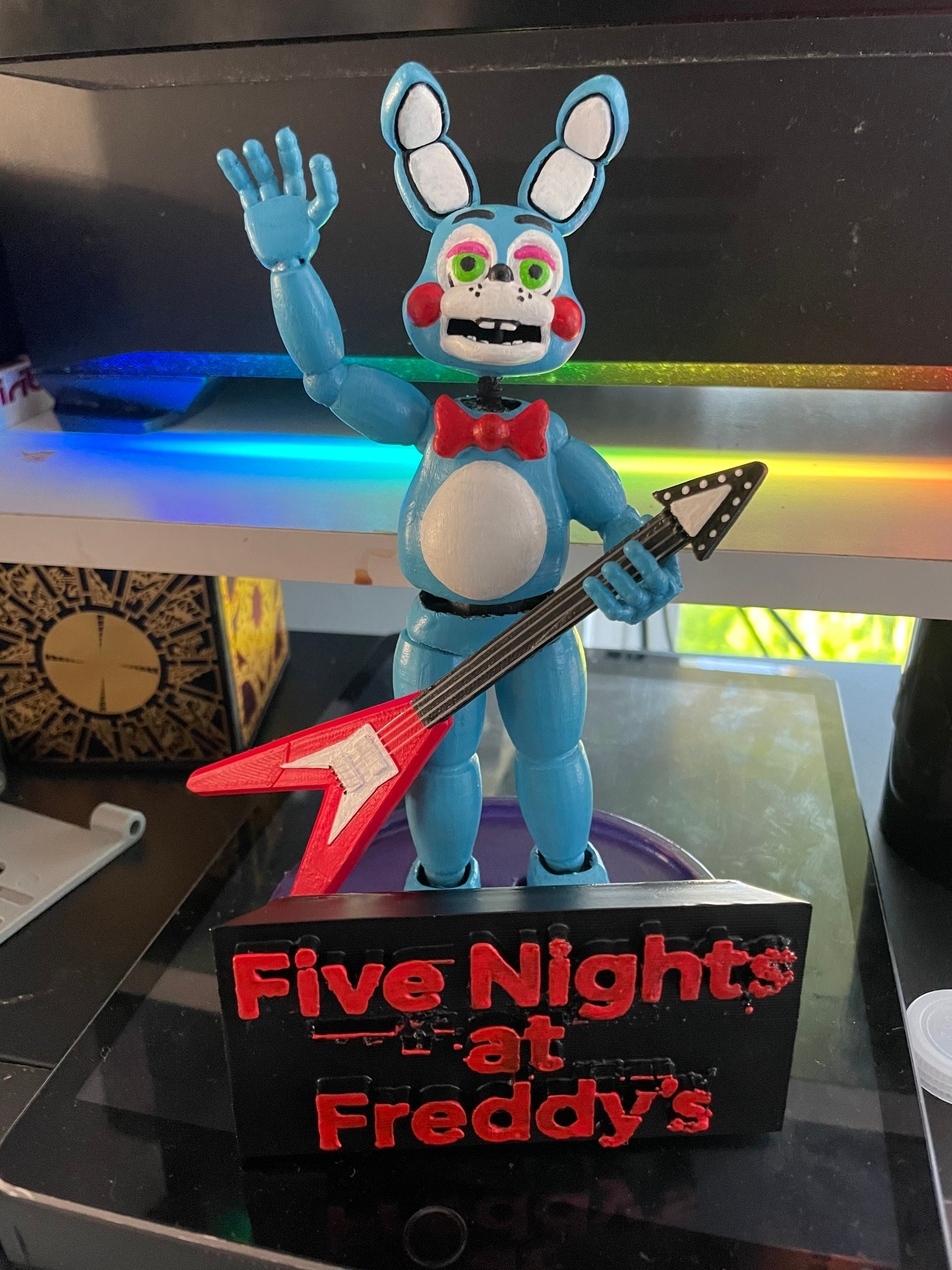 Five Nights at Freddy's 2 Foxy Jumpscare - 10 Min Loop (green