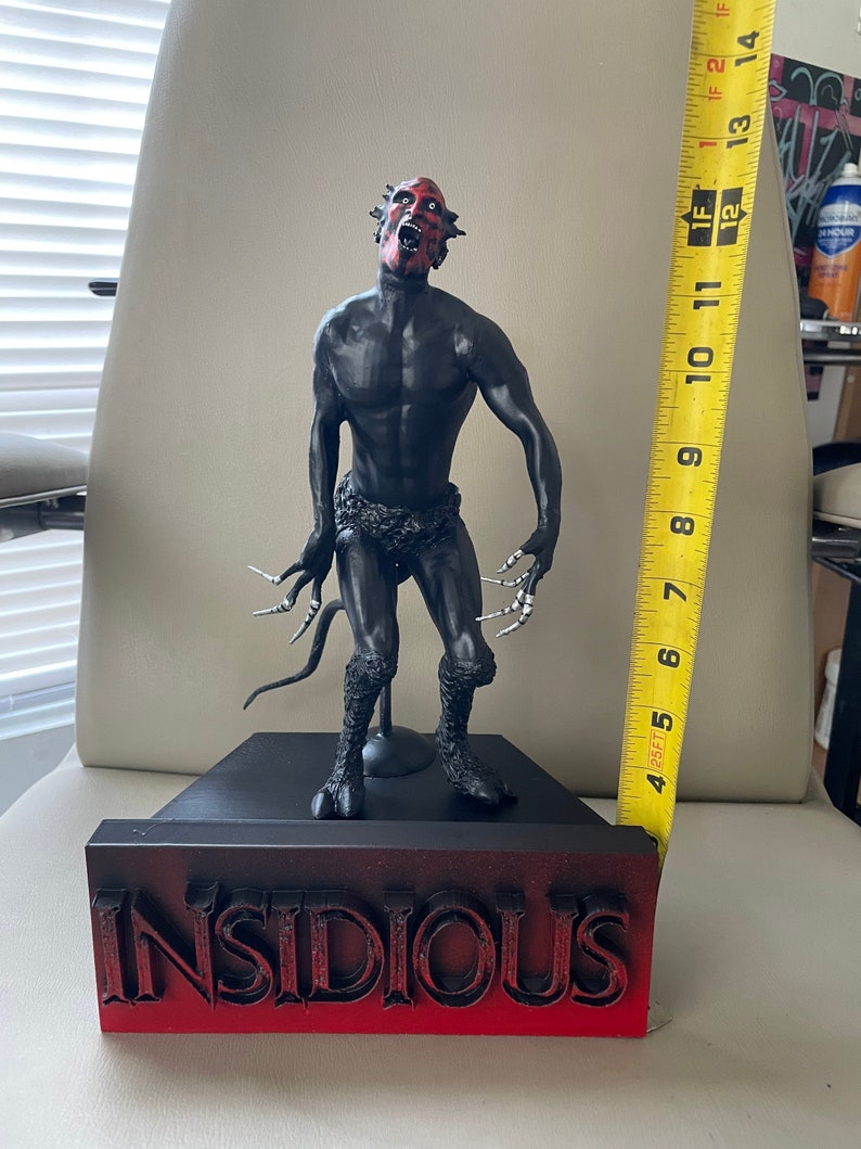 13 INSIDIOUS redfaced Demon Horror Movie Art Sculpture Etsy