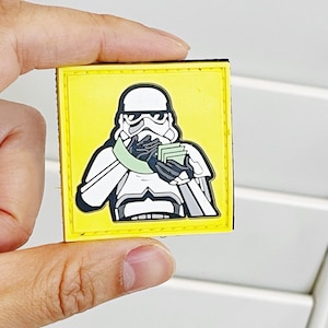 Starwars Stormtrooper Rangereyes PVC patches mini morale patch SoldOutSwag