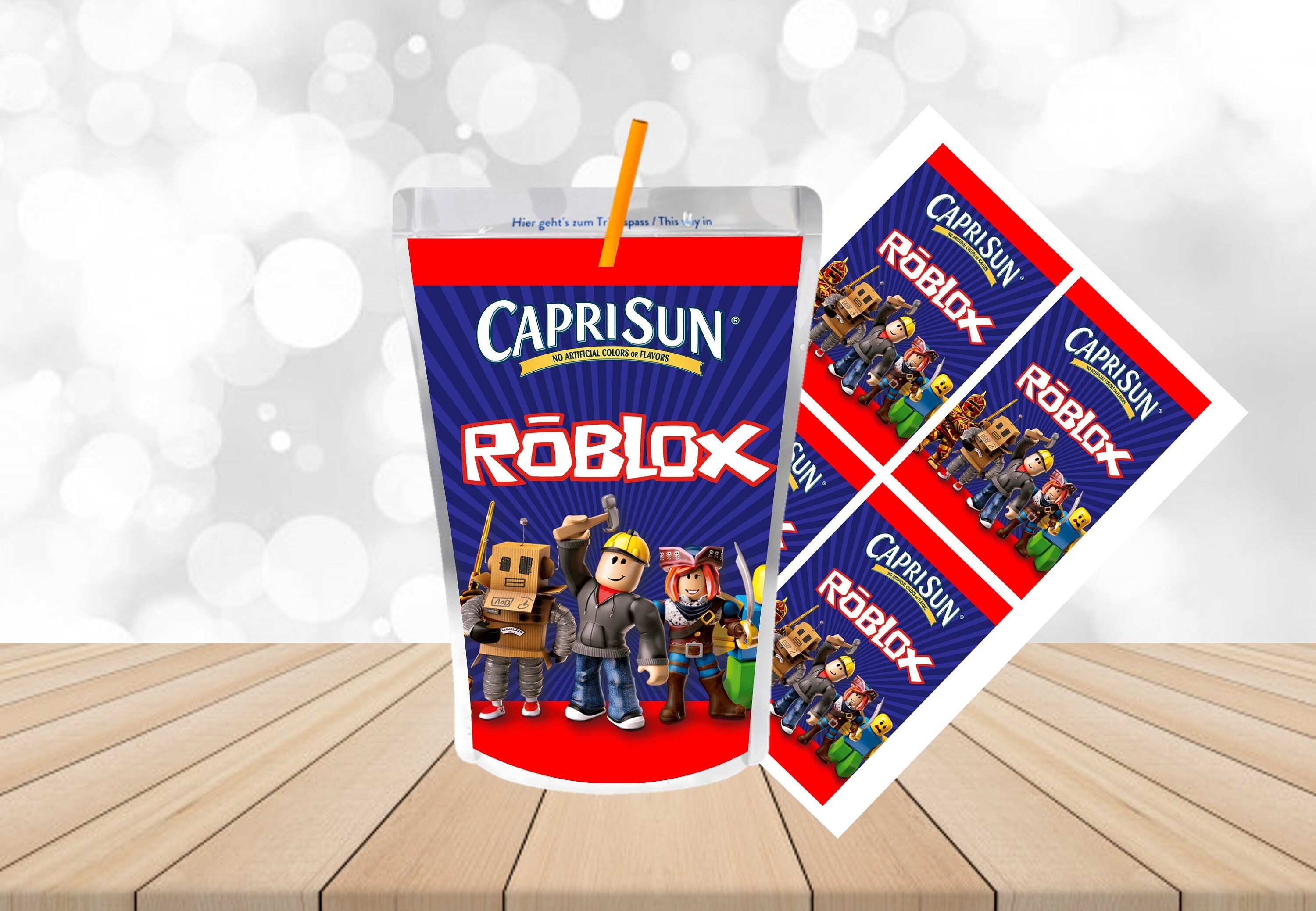 Instant Download caprisun roblox Printable caprisun roblox | Etsy