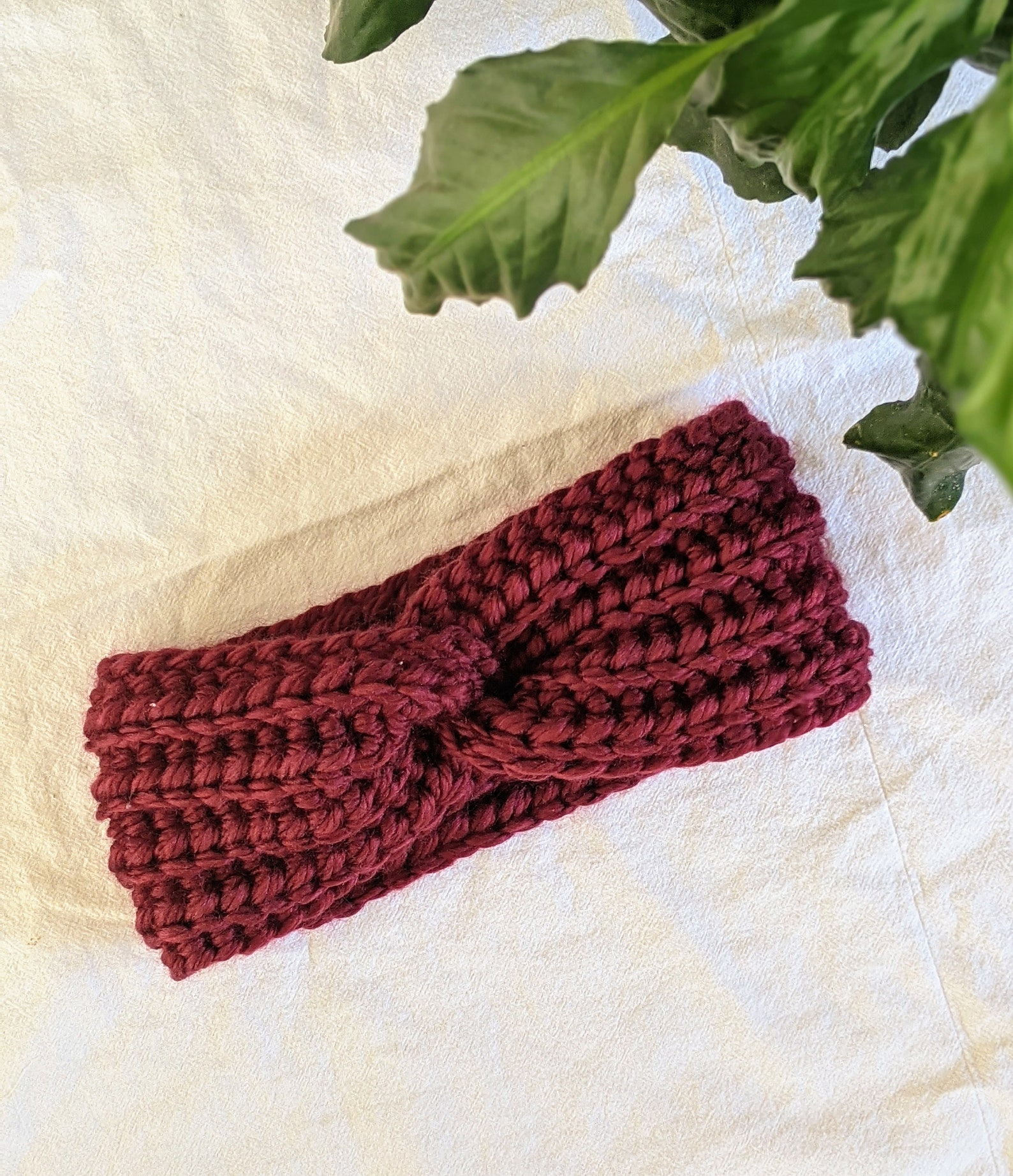 Crochet Twist Headband Etsy