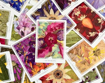 Terra: Botanical Tarot Deck / Plant Ally Deck / 78 Cards Hand