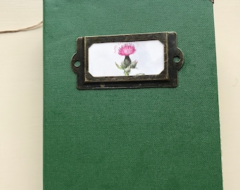 Floral themed junk journal