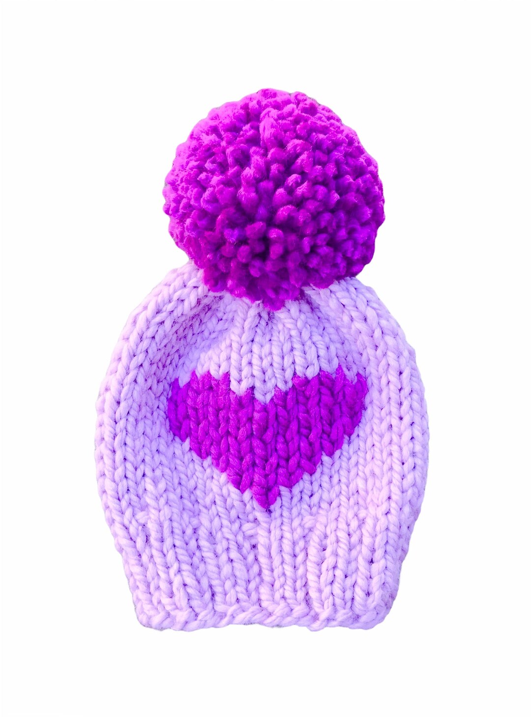 Heart Beanie, Chunky Knit Ha, Baby Beanie, Toddler Hat, Child Hat