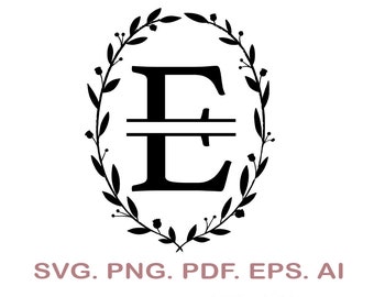 Download Split E Svg Etsy