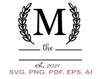 Split M Svg Etsy