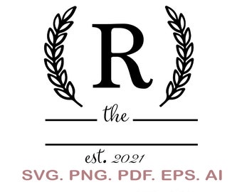 Download Monogram Letter R Etsy