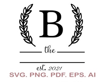 Download Monogram B Svg Etsy