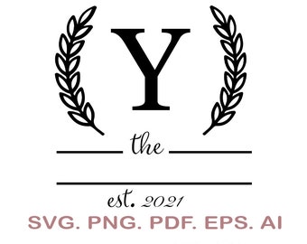 Download Y Monogram Svg Etsy