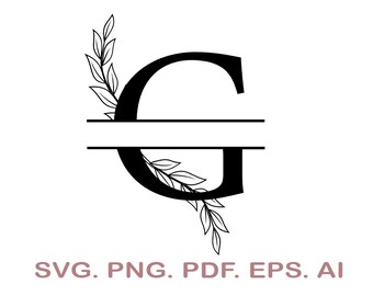 Download Split Letter G Etsy