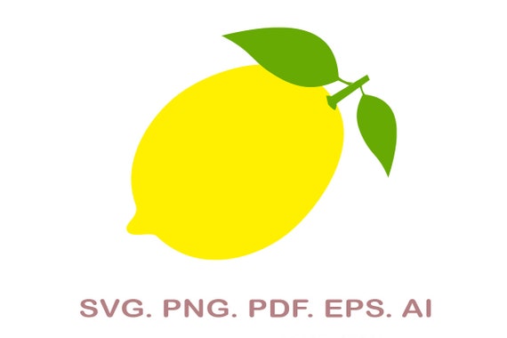 Lemon SVG Lemon Fruit Svg Lemon Clipart Lemon Cut Files - Etsy Denmark