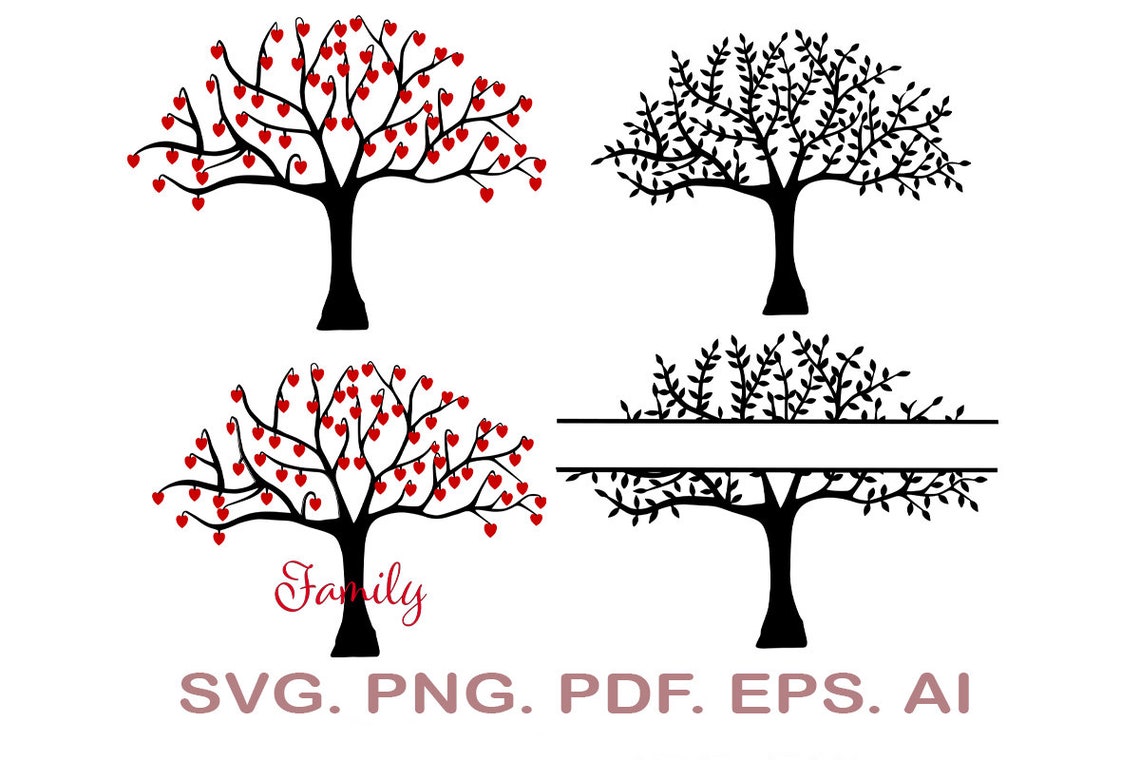 Free Free 306 Family Tree Monogram Svg SVG PNG EPS DXF File