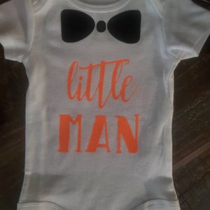 Little Man Onesie