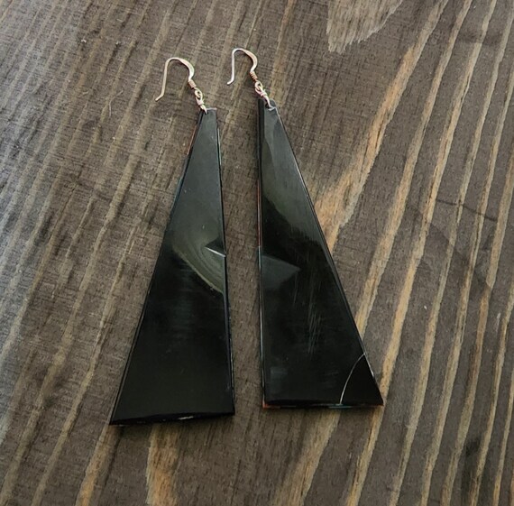 • MULTI-STONE INLAY • santo domingo earrings