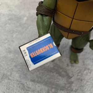 1:12 Scale VHS Movie Case Prop Miniature For Action Figure