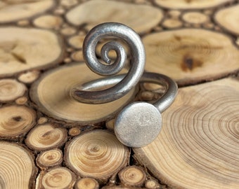 Solid 925 Sterling Silver Simple Silver Bands, Durable Everyday Ring, Adjustable Ring, Real Silver Ring, Timeless Ring, Trendy Ring,