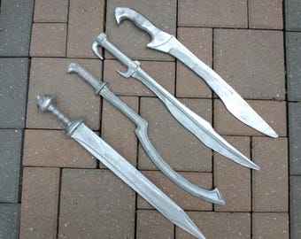 Khophesh, Gladius, Falcata, Kopis Four (4) Sword Bundle -