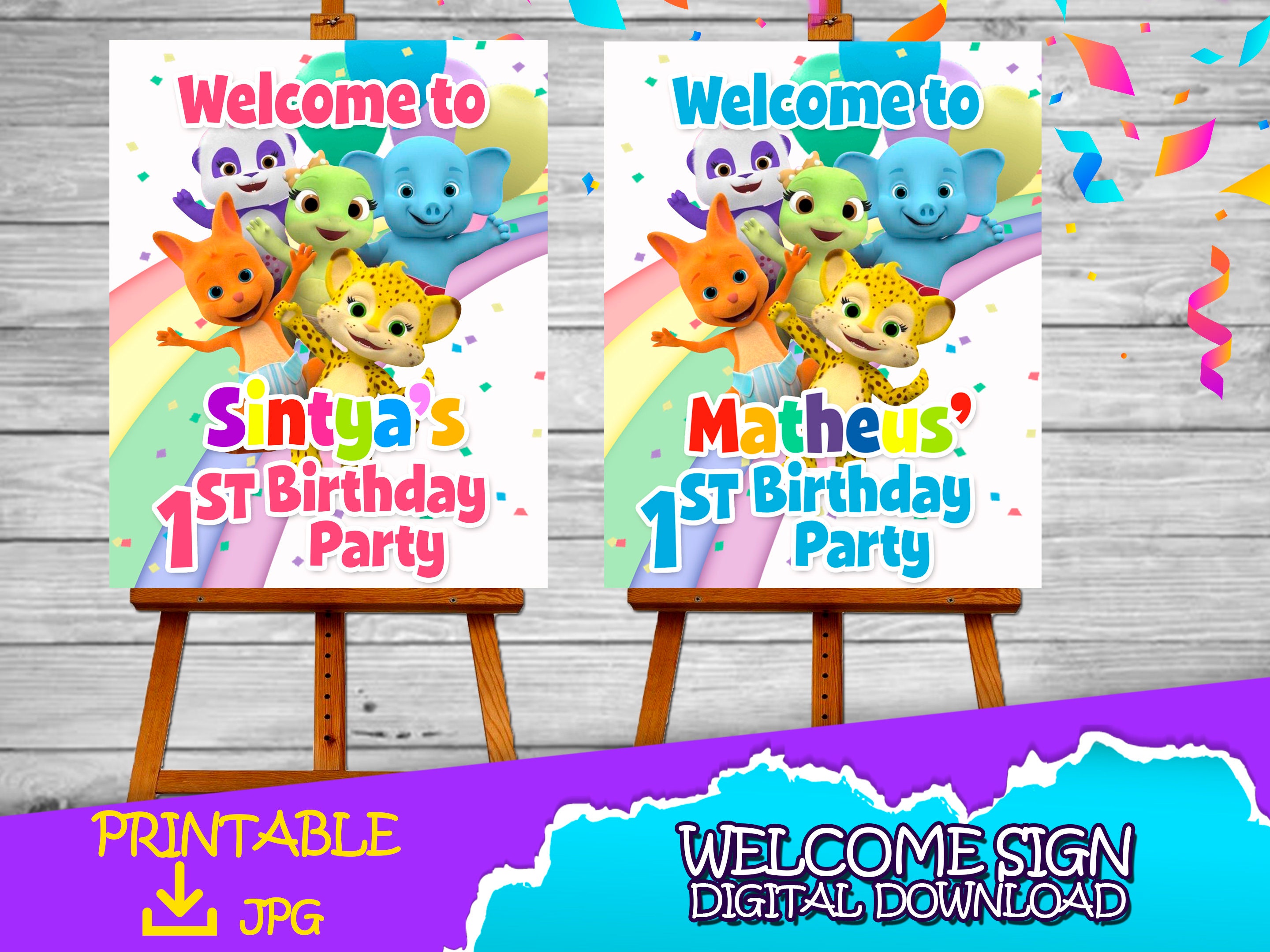 11+ Word Party Birthday