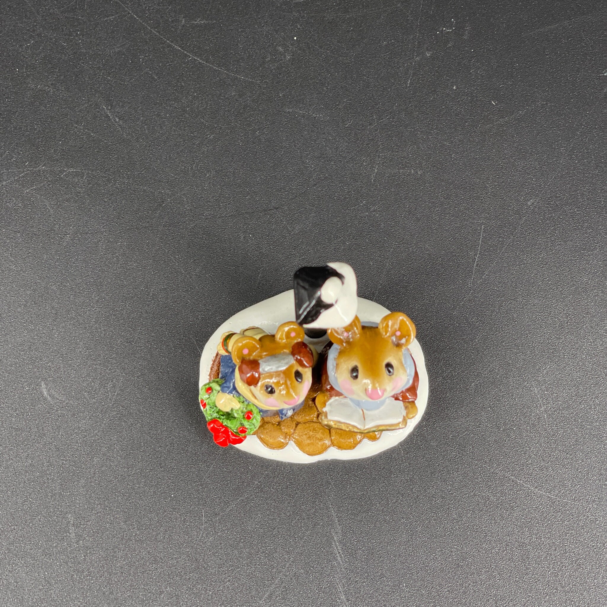 Wee Forest Folk LAMPLIGHT CAROLERS M-86, 1982 Christmas Caroling