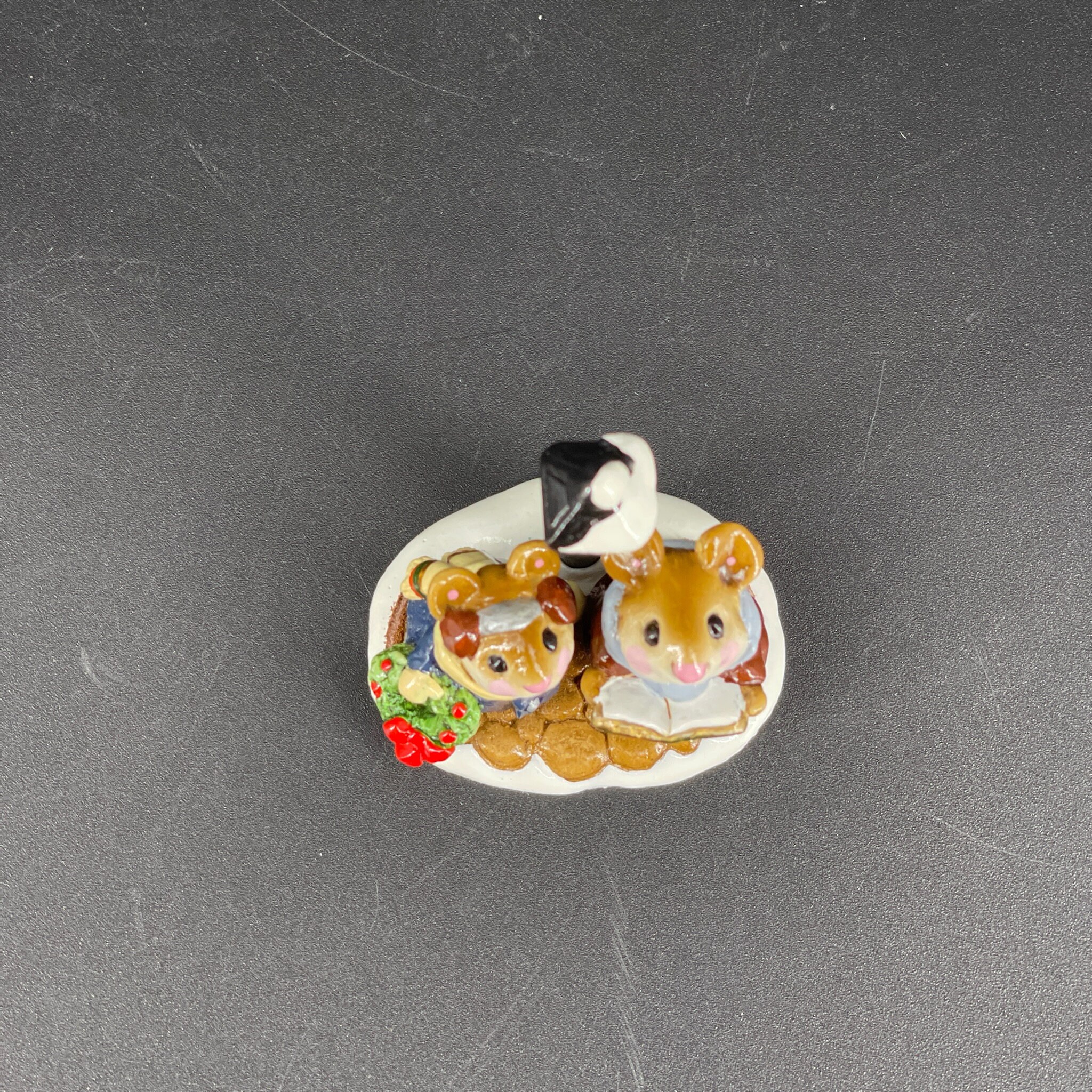 Wee Forest Folk LAMPLIGHT CAROLERS M-86, 1982 Christmas Caroling