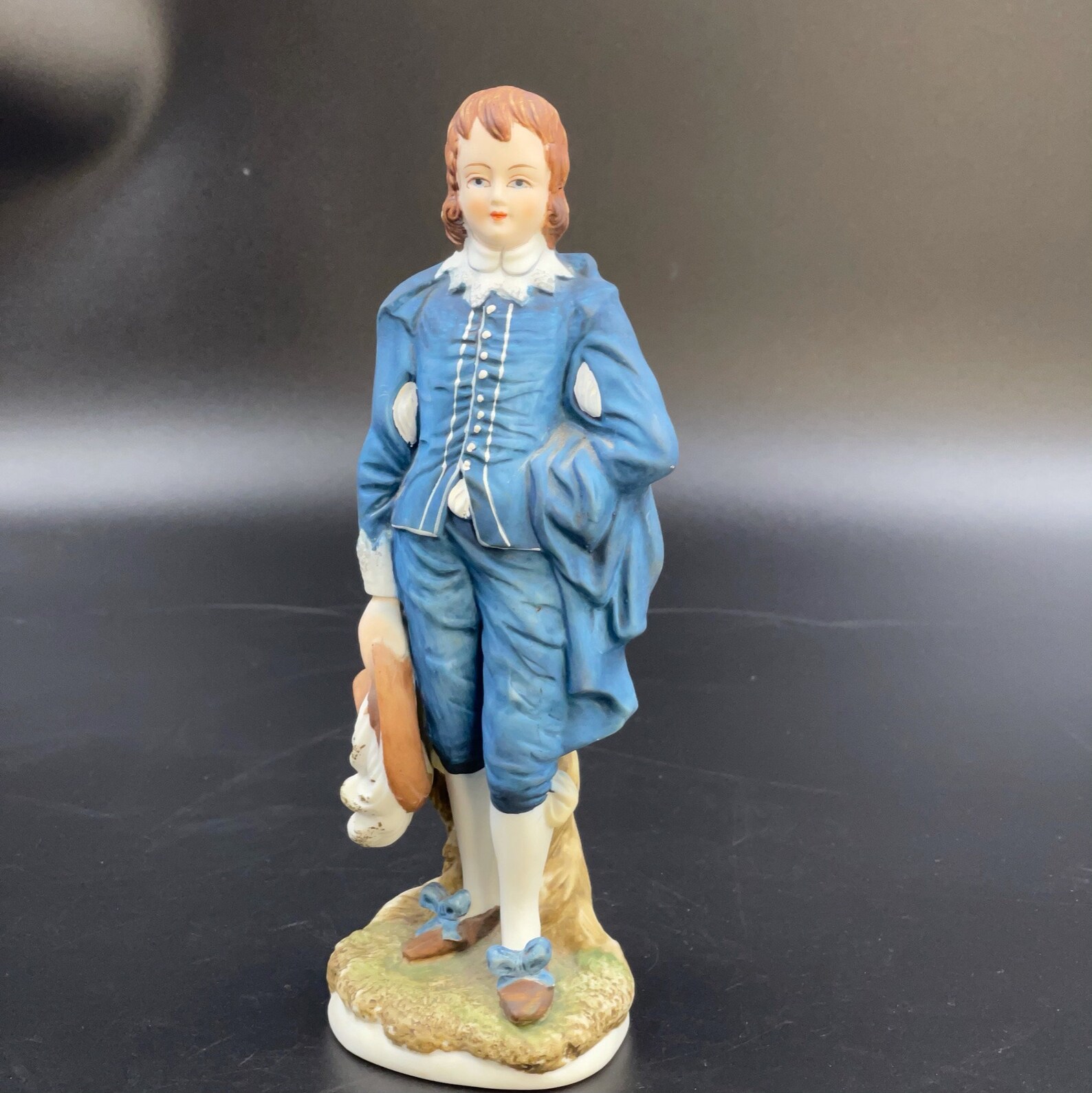 Vintage Lefton Ceramic Blue Boy KW 387 Limited Edition Statue Etsy UK