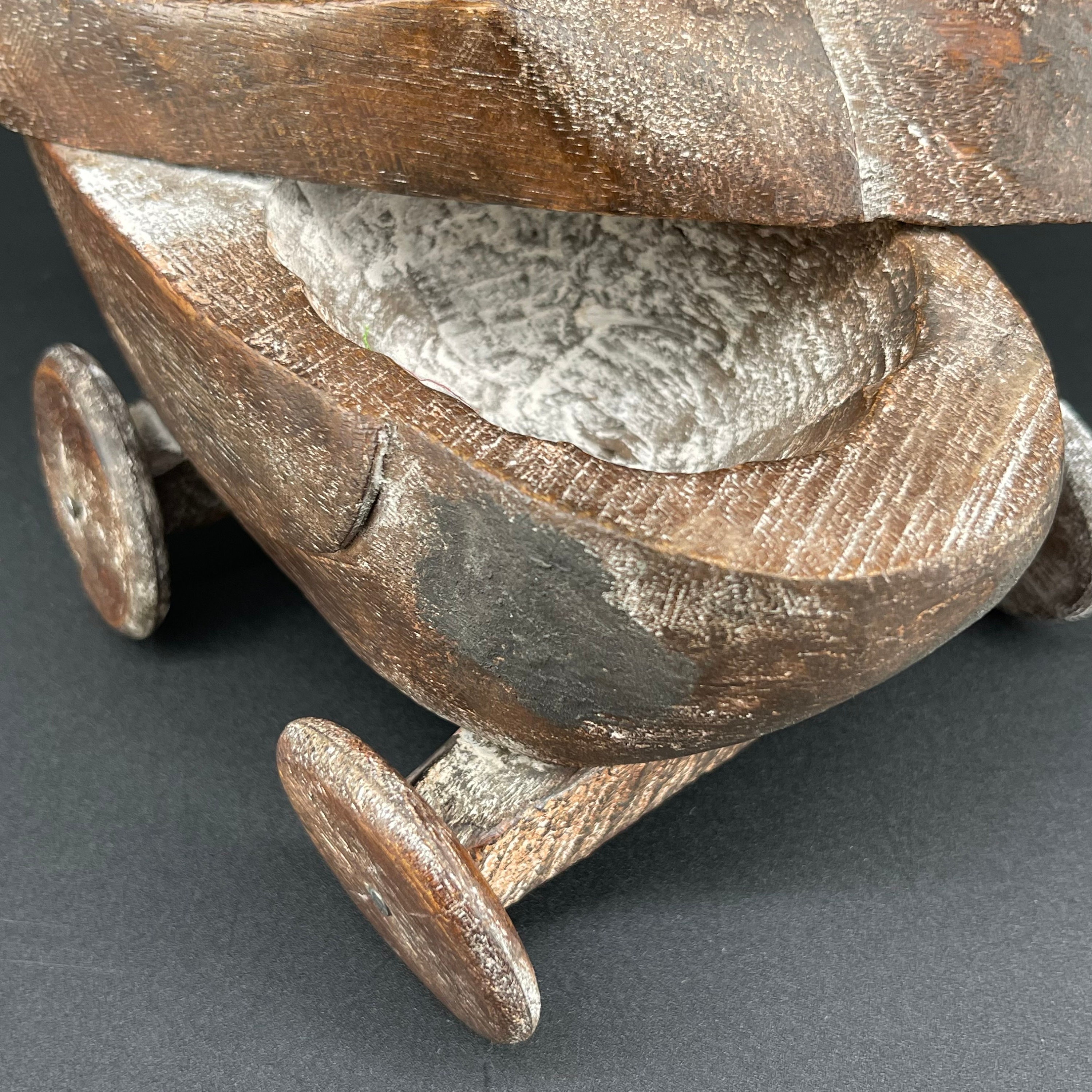 Antique Hand Made Wooden Duck on Wheels WITH SECRET COMPARTMENT - Etsy