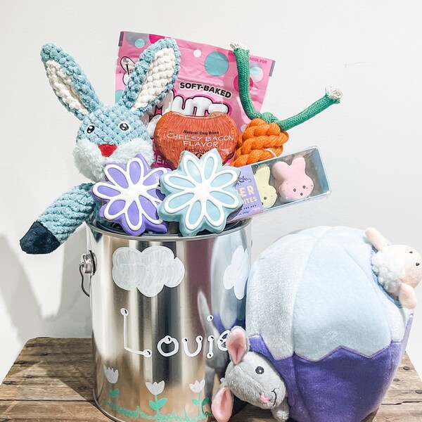 Dog Easter Basket Etsy