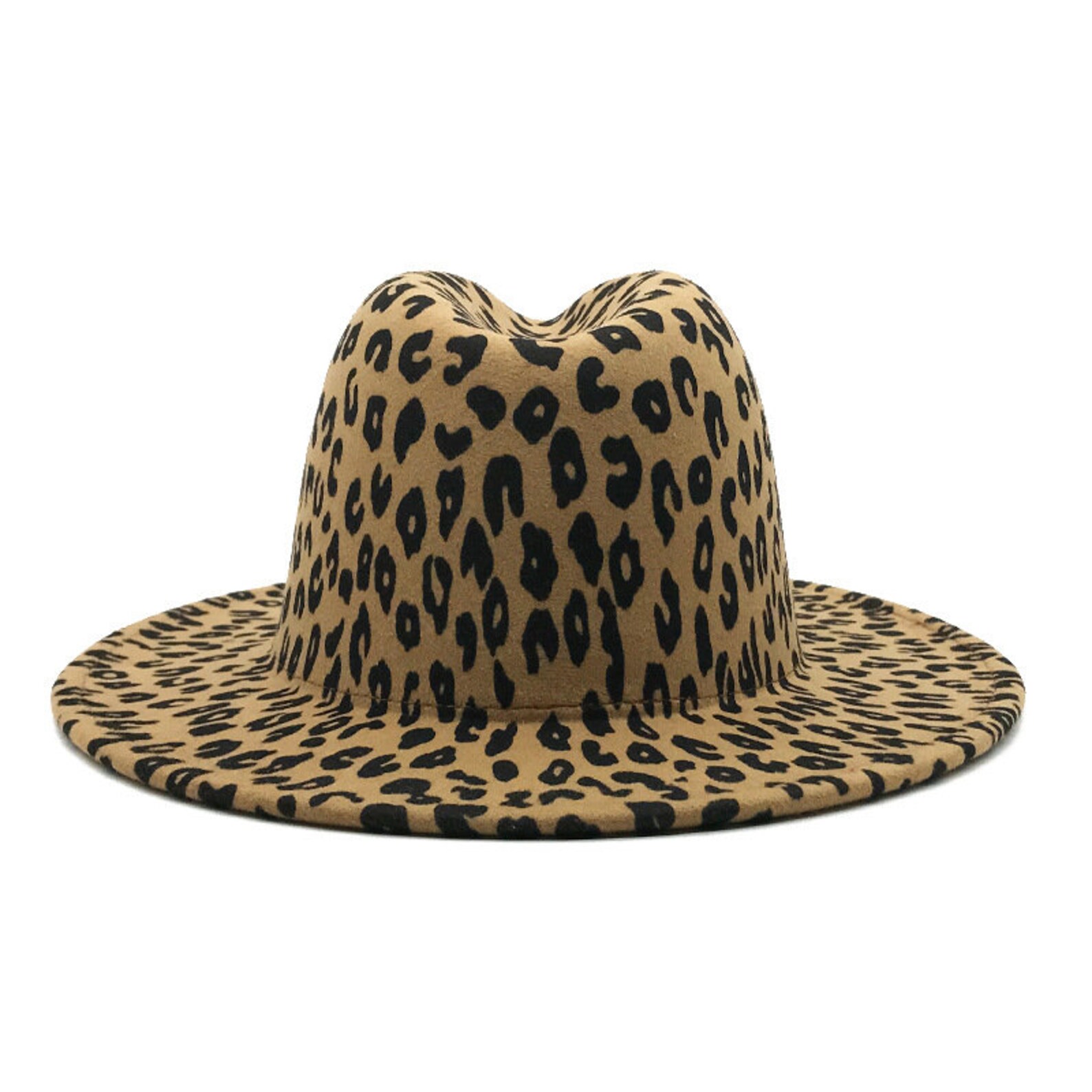 Leopard Patterned Top Hat Doublesided Jazz Hat for Men and Etsy