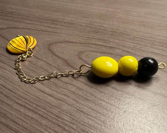 Black and Yellow Dowsing Pendulum | Joyful Pocket Dowsing Tool | Spiritual Exploration | Reduce Reuse | Reprogram Your Algorithm Go Steelers