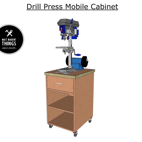 Diy Mobile Drill Press Etsy