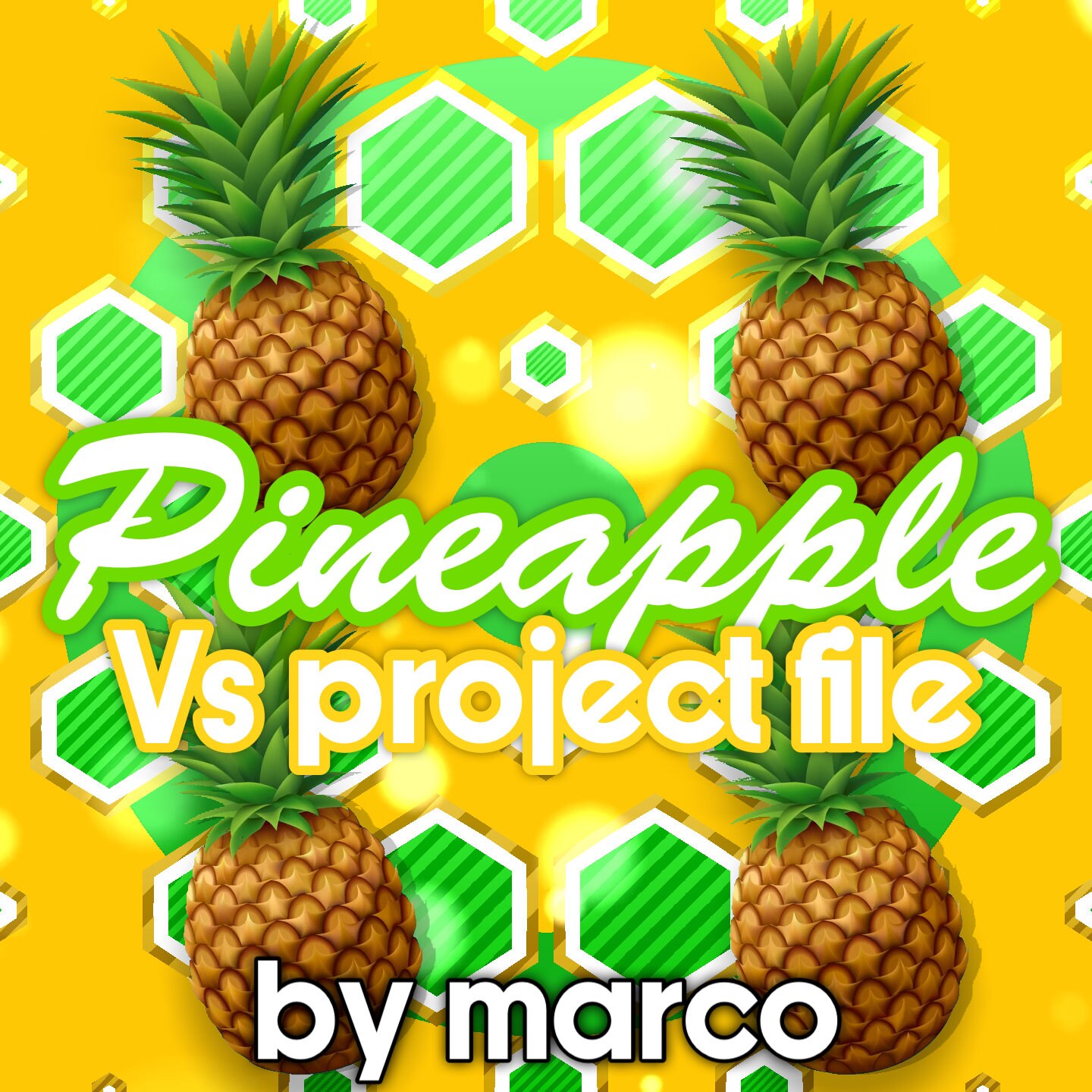 Pineapple Vs Projectfile By Marco Eiditing Etsy