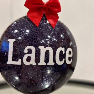 Décorations de Noël personnalisées