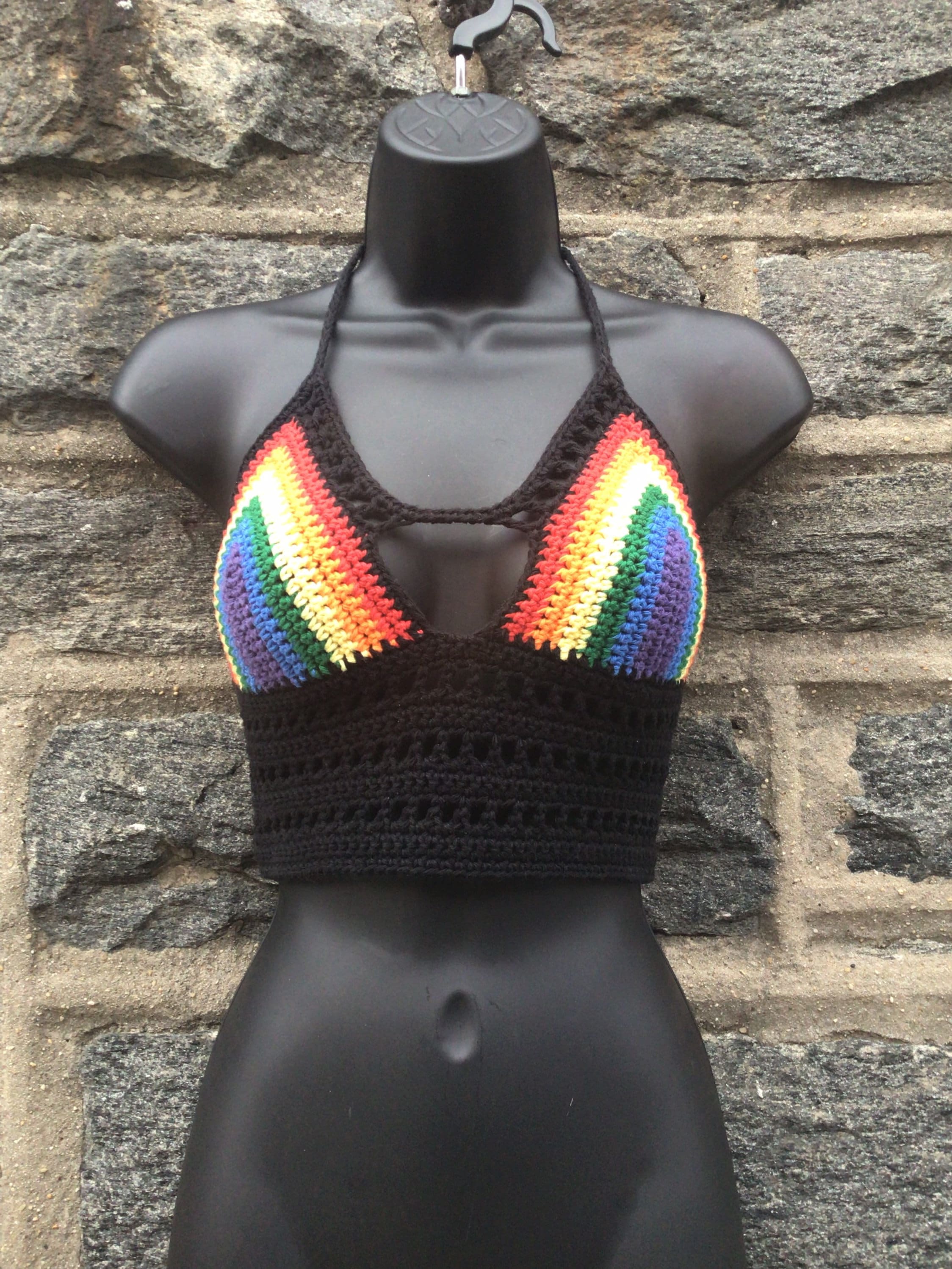 rainbow bralette