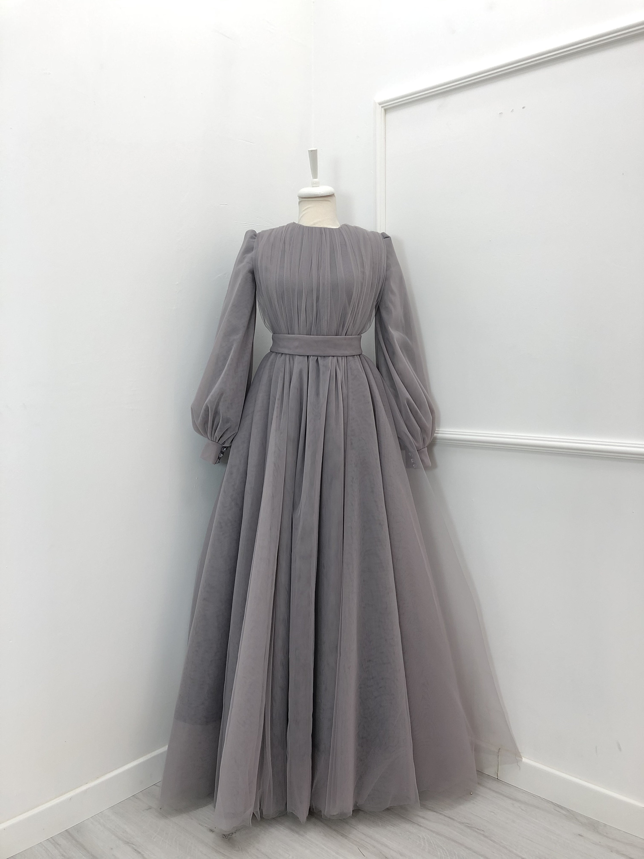 simple long gown